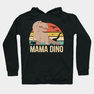 Mom Dino Gift For Mama in Mothers Day Hoodie